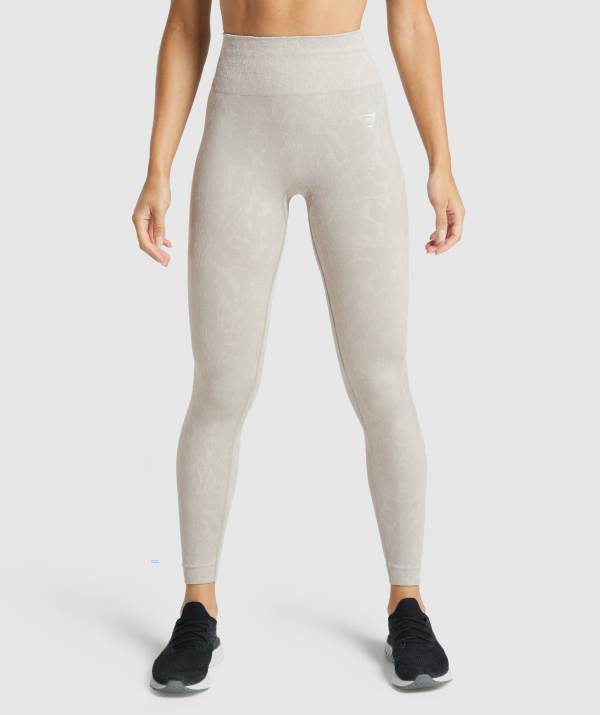 Damske Legíny Gymshark Adapt Animal Seamless Siva | XW6703549